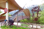 Велопешеходный мост на пересечении четырех областей, Австрия