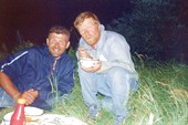 Два друга: Бабаев Олег и Ник. Шестерин