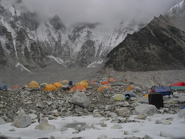 Базовый лагерь под Эверестом