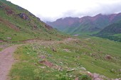 Серпантин на Кок-Айрык, 12-й км подъема