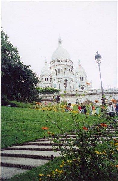 Базилика Сакре-Кёр, Монмартр, Париж