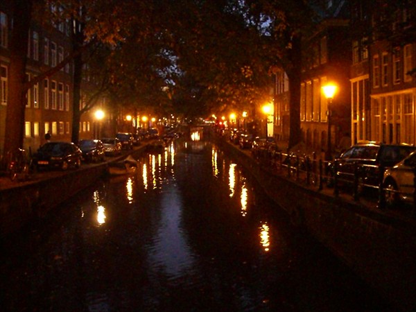 Ночной Амстердам!