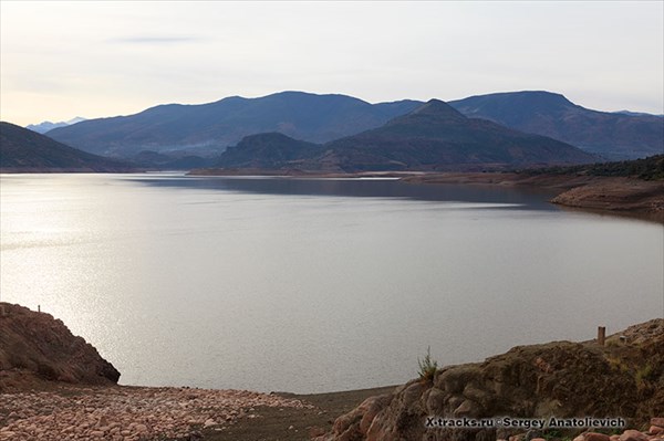 Водохранилище Barrage Moulay Yousself.