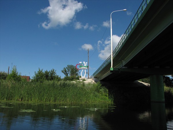 Мост в Заворонежское