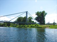 Большой пешеходный мост-город Мичуринск