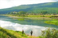 Фото 22. Речные просторы. Река Лена