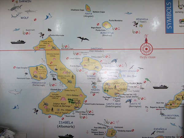 карта островов