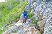 Перед входом в пещеру