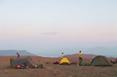 Лагерь на плато Путорана