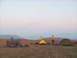 Лагерь на плато Путорана