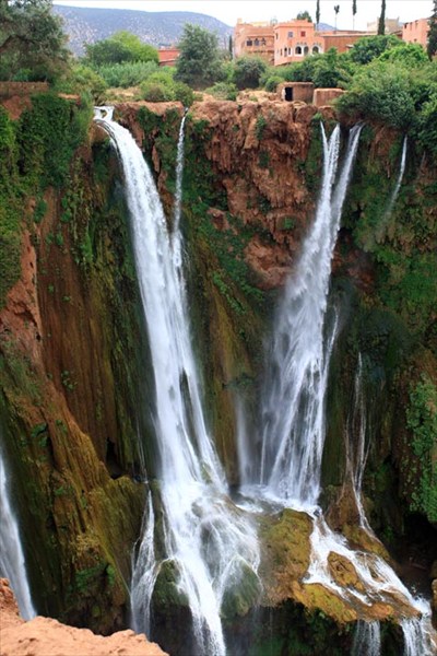 Водопад Cascades d`Ouzoud