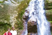 Нижний водопад реки Мешоко