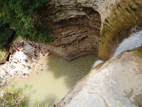 Водопад Девичья коса, р. Руфабго, пос. Каменномостский