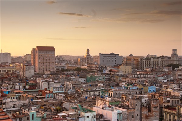 Вид на Гавану утром