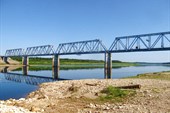 Ж.д. мост через Пинегу