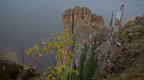 Скалы сверху