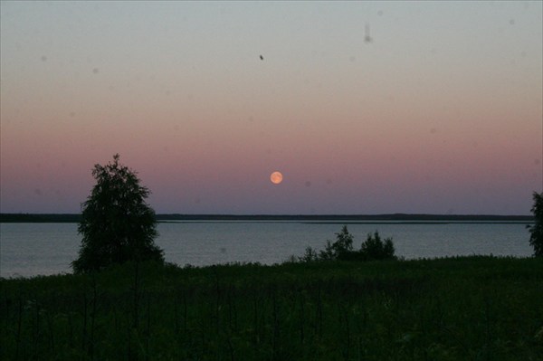Ночь на Монастырском озере