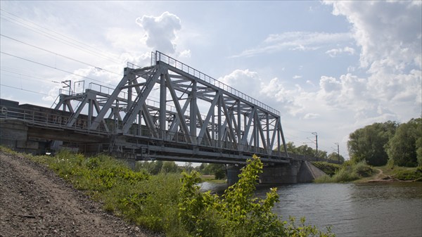 Ж/д мост через Казанку