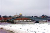 Пешеходный (горбатый )мост, 1985