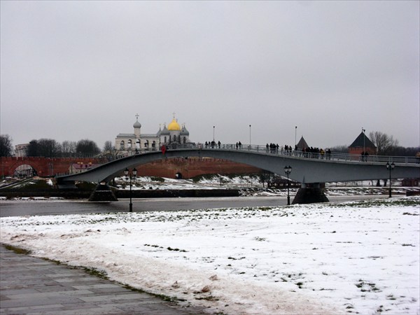 Пешеходный (горбатый )мост, 1985