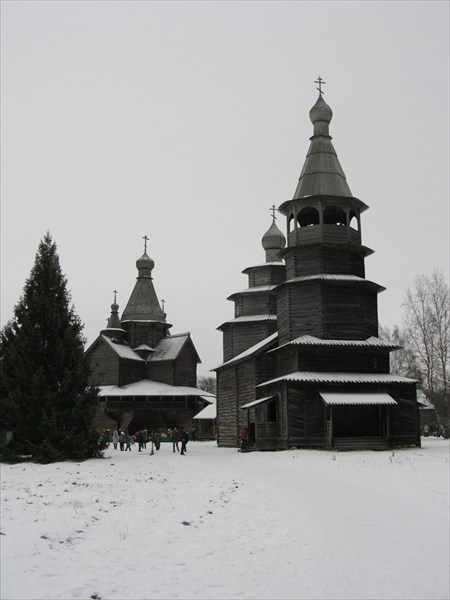 Витославлицы, ярусная церковь Николы 1757 года