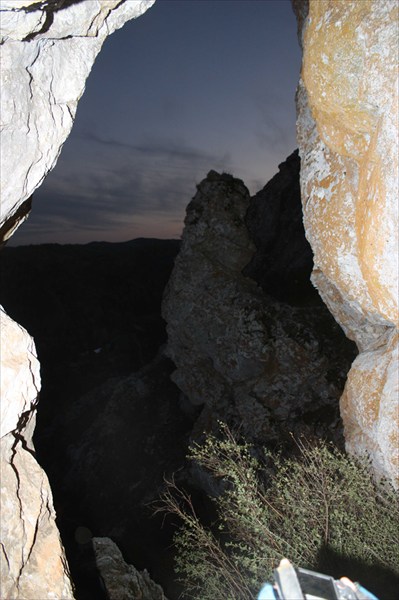 Снимок из пещеры Арарат.