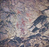 Настенные рисунки древнего человека в пещере Старомурадымовской
