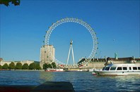 London Eye-Колесо обозрения Лондонский глаз