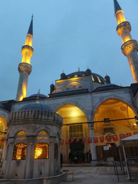 Вечерний Стамбул.