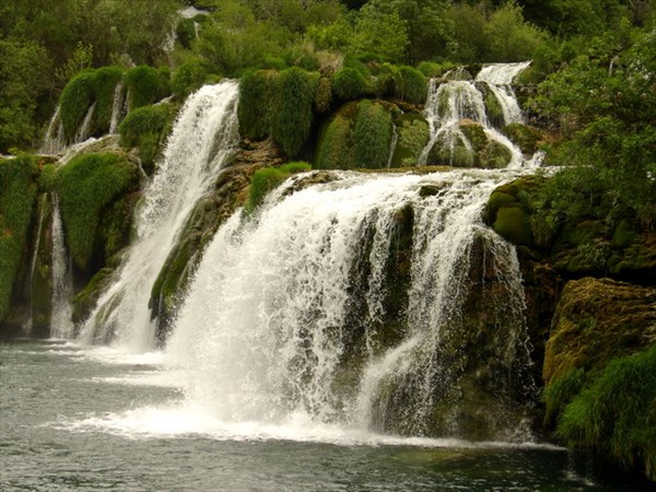 Водопады на реке Крка