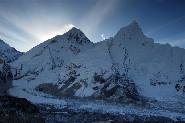 Everest, Nuptse and Khumbu Icefall