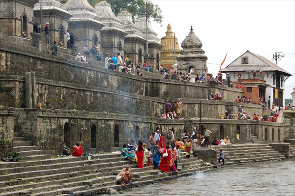 Cremation Ceremony, Bagmati river, Pashupatinath