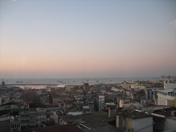 Стамбул. Вид из окна гостиницы