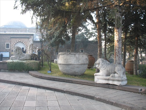 Двор музея Анатолийских культур