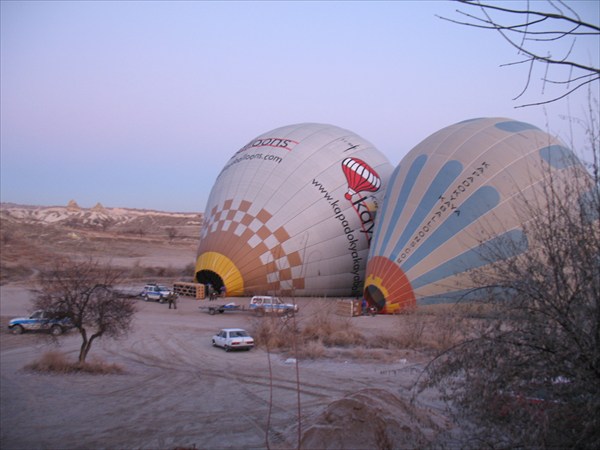 Готовимся к полету над Кападокией