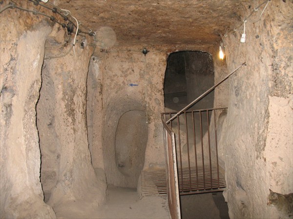 В подземном городе Каймаклы
