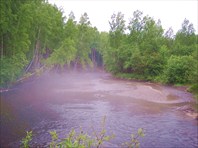 На реке Серебрянка(Северный Урал)