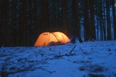 Одинокая палатка