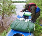 Шторм, лодка полная воды