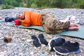 Спящий спелеолог... после охоты!)))