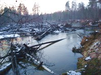 Сплав по реке Малый Кундыш (Ноябрь 2009г.)