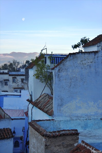 Вид с крыши риада