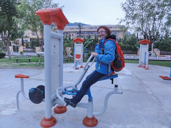 Площадка тренажеров