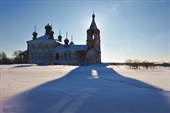 Деревня Река. Георгиевский храм. Фото Л.Гольдина