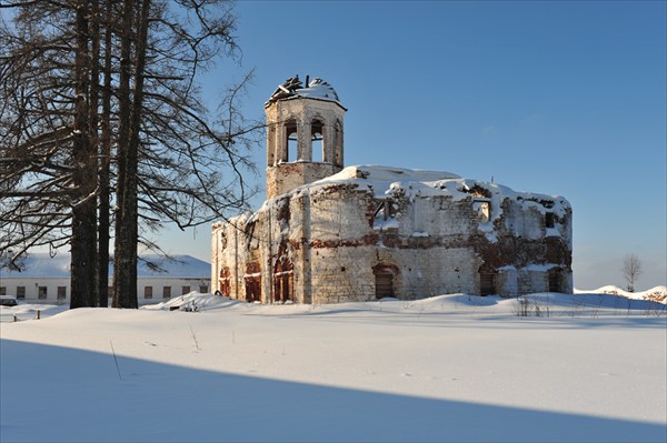 Успенская церковь. А-Ошевенский монастырь. Фото Л.Гольдина