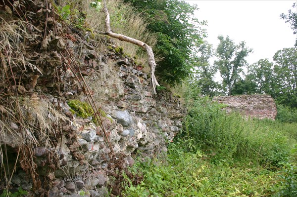 Остатки древней крепости тевтонских рыцарей