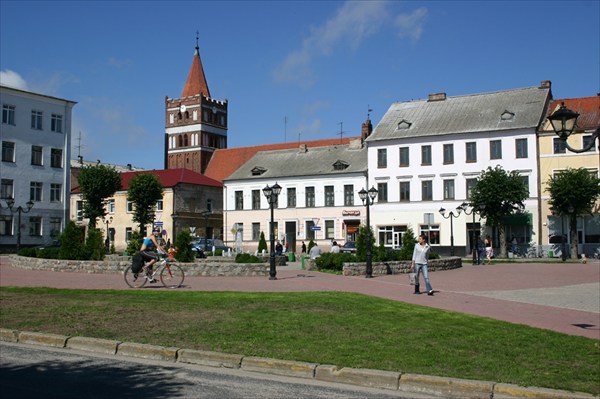 Площадь в г. Правдинске