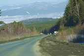 Дорога от Абзаково к Белорецку.