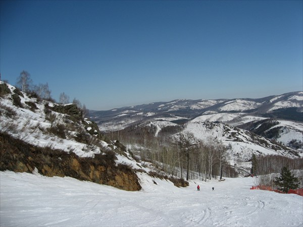 ГЛК Абзаково. На горе.