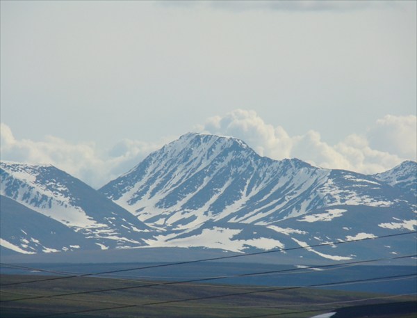 Полярный Урал. Вид из окна поезда